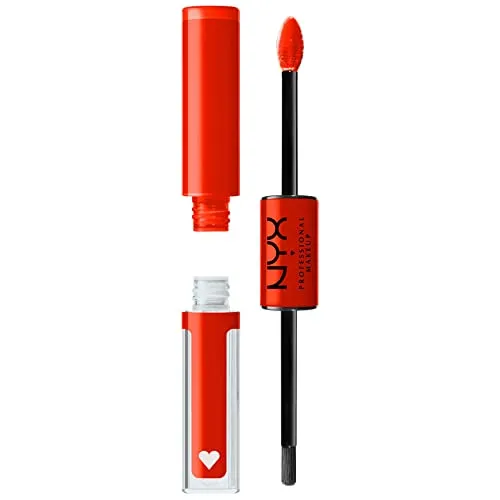 NYX Professional Makeup Lipgloss, Hochpigmentierte und langanhaltende Formel, Nicht abfärbend, Shine Loud, 28 Stay Stuntin