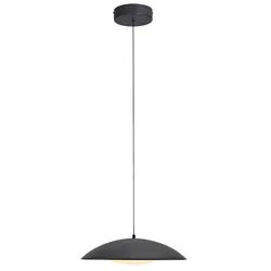 SCHÖNER WOHNEN Pendelleuchte schwarz - Elegante Pendelleuchte für stilvolle Raumgestaltung, Maße: B: 40 cm, H: 150 cm, Ø: 40 cm. Hochwertige Materialien von SCHÖNER WOHNEN sorgen für Langlebigkeit.