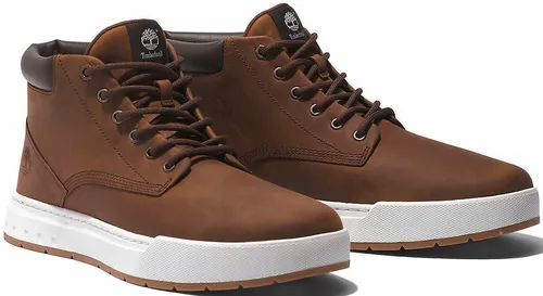 Timberland Mens Mid Lace UP Sneaker medium brown 7.5 - Wanderschuhe für Herren, kombiniert urbanen Style mit nachhaltigem Design. Hergestellt aus Premium Leder und recyceltem Kunststoff, bietet dieser Sneaker optimalen Komfort und Dämpfung für den Alltag.