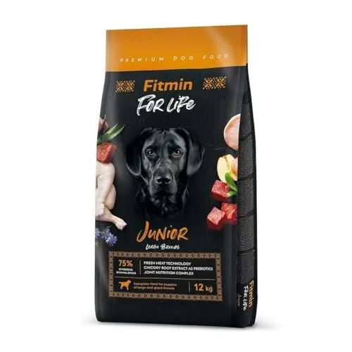 Fitmin Junior Large Breed Rind Geflügel 20-40 kg 12 kg