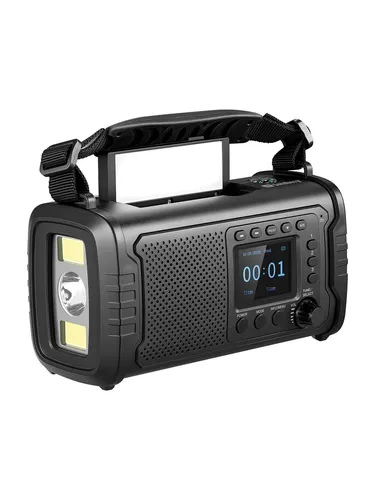 Produktbild Sandberg Survivor DAB+ Radio mit 20000 mAh Powerbank in Schwarz