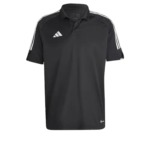 adidas Performance Tiro 23 League Poloshirt - Sportliches T-Shirt aus 100% Polyester mit AEROREADY-Technologie für optimale Feuchtigkeitsregulierung. Ideal für Fußball und Freizeit.