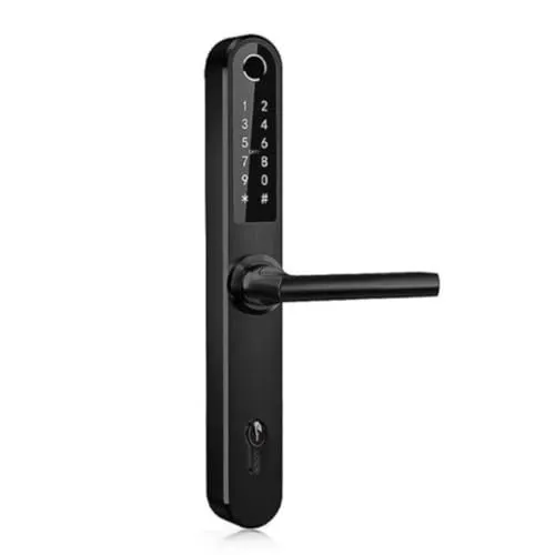 BOT Elektronisches Türschloss, SMART Lock Doorknob,90 mm TTlock, Bluetooth, Smart–Schloss mit Fingerabdruckleser