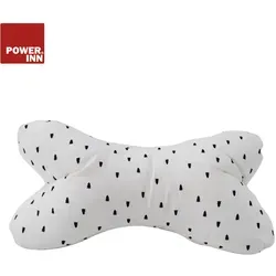 POWER INN® Leseknochen | Weiß | Nackenkissen | Reisekissen
