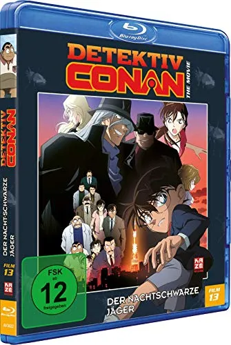 Detektiv Conan: Der nachtschwarze Jäger - 13.Film - [Blu-ray] - Spannender Animationsfilm für Fans, freigegeben ab 12 Jahren und ideal für einen Filmabend mit Freunden.