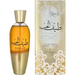 Ard Al Zaafaran Teef Al Hub Eau de Parfum 100ml - Eau de Parfum mit einem verführerischen Unisex-Duft, der fruchtige, blumige und orientalische Noten vereint. Ideal für besondere Anlässe und den Alltag.