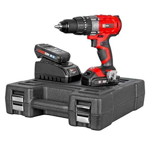 Holzmann 18V Akku-Schlagschrauber AKS45IND mit Koffer - Akkuschrauber mit 45 Nm max. Drehmoment, bürstenlosem Motor und praktischem Koffer – ideal für professionelle Einsätze und Heimwerkerprojekte.