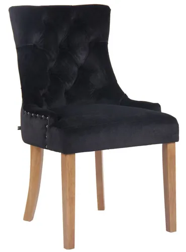 furnicato Esszimmerstuhl Aberdeen 55x58x92 cm, Gesteppter Polstersessel mit Ziernähten