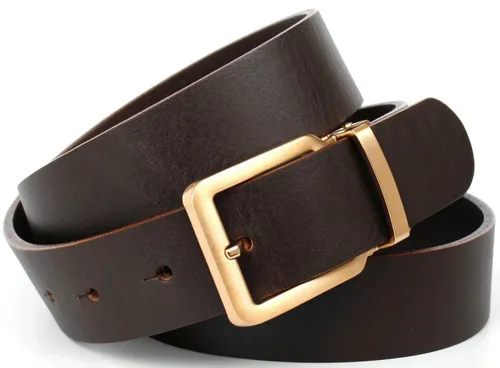 Anthoni Crown Ledergürtel in 4 cm breit für den Casual-Look von Anthoni Crown