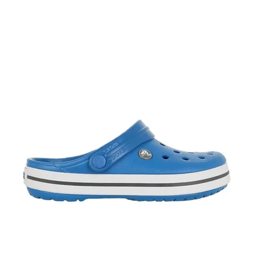 CROCS Crocband M5/W7 (37-38) - Blau - Clogs aus Croslite - Ideal für den Sommer! Leicht, wasserabweisend und mit Fersenriemen für optimalen Halt. Perfekt für Freizeit, Garten und mehr.