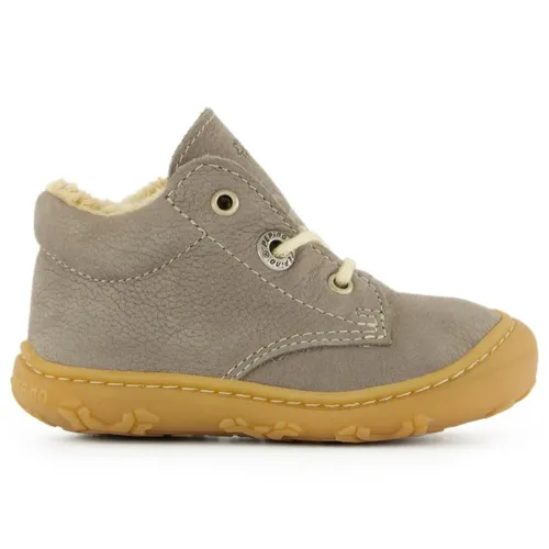 RICOSTA Corany Schuhe Kinder grau 23 - Halbschuhe für Kinder mit warmem Futter und flexibler Naturkautschuksohle, ideal für kalte Tage und sicheres Laufenlernen.