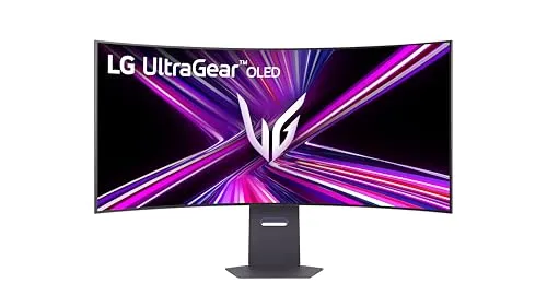 LG Ultragear 45GX950A-B.AEU - 45 Zoll 5K2K Ultrawide Curved Gaming-Monitor - Erlebe Gaming in Perfektion mit dem LG Ultragear 45GX950A-B.AEU. Der 45 Zoll große Curved Monitor bietet 5K2K-Auflösung, 330Hz Bildwiederholfrequenz und ergonomische Anpassungsmöglichkeiten für stundenlangen Spielspaß.