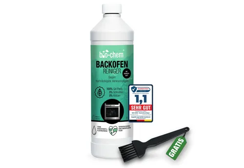 bio-chem Backofenreiniger 1 l + Pinsel schwarz Küchenreiniger