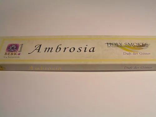 Ambrosia, Duft der Götter, Räucherstäbchen, Holy Smokes,10 g