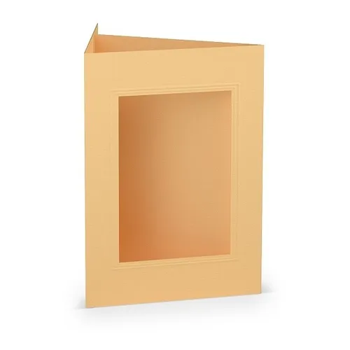 RÖSSLER PAPERADO 5 PASSEPARTOUT-KARTEN B6 MELON ECKIG