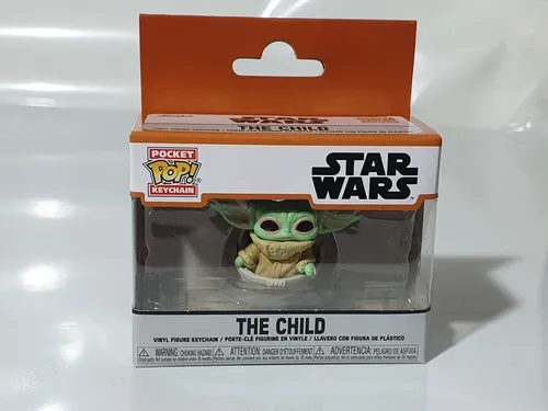 Funko Pop! Keychain: Star Wars: The Mandalorian - Grogu (Baby Yoda) in Canister, hochwertiger Schlüsselanhänger und ideales Geschenk für Fans