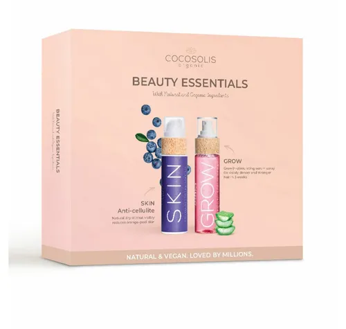 Cocosolis BEAUTY ESSENTIALS Set mit Damenkosmetik - Sets & Geschenkideen, enthält hochwertige Kosmetikprodukte für strahlende Schönheit und Pflege.