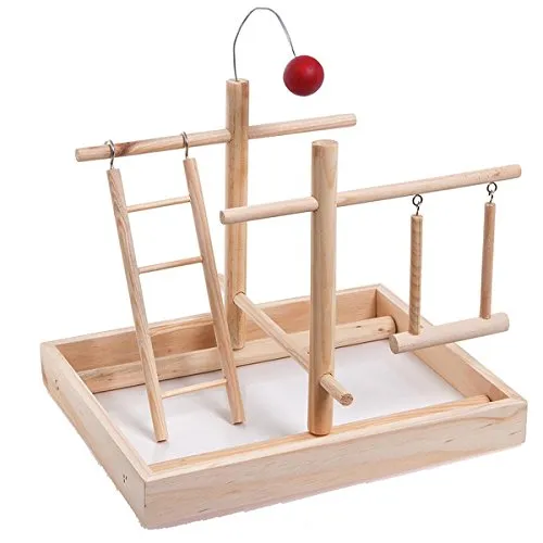 Karlie Playpoint, Vogelspielzeug, Holz, Natur, 28x23x27,5 cm