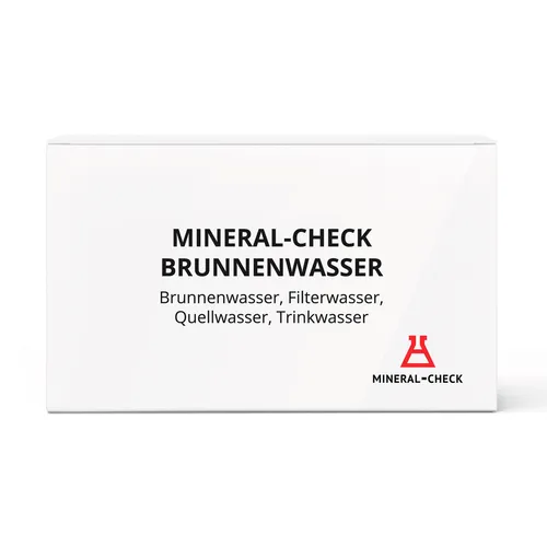 Produktbild Mineral-Check Wasser (Brunnenwasser, Filterwasser, Quellwasser, Trinkwasser)