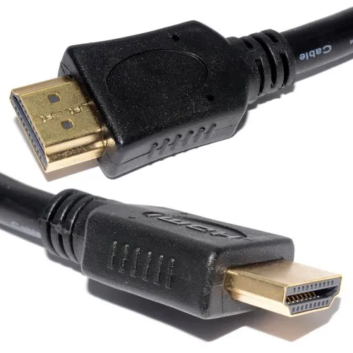 HDMI Männlich Stecker Zum HDMI Männlich Kabel Kurzes Anschlusskabel 0,5 m 50 cm [0.5 Meter]