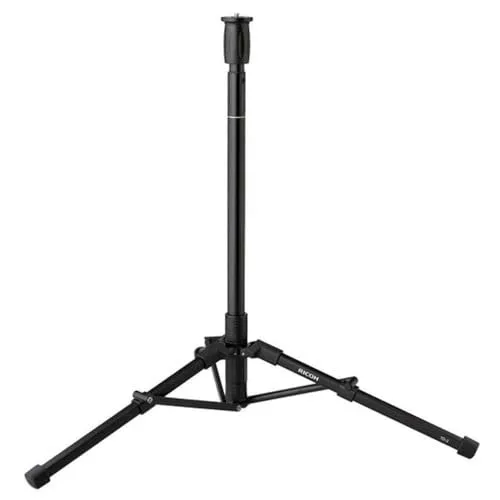 RICOH THETA-Stativ TD-2 - Stativ für alle RICOH THETA-Modelle, leichtes Aluminium-Design für optimale Stabilität, ideal für Reisen und enge Räume.