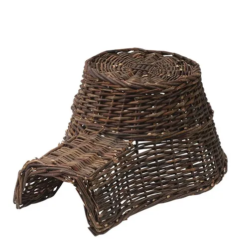 Esschert Design Igelkorb - 53 x 26 x 38 cm, braun, idealer Rückzugsort für Igel und andere Kleintiere