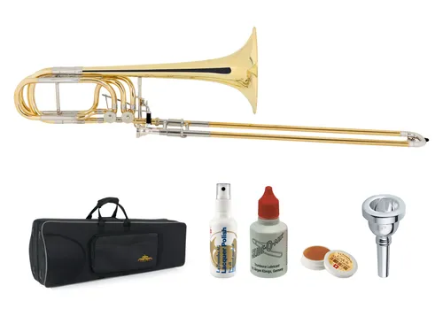 Lechgold BP-18L Bassposaune Messing Deluxe Set von Lechgold