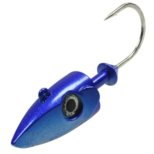 Hogy Twitcher Jighaken blue, Größe:50g / Gr. 6/0