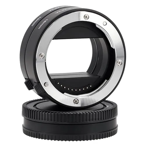 Automatik-Makro-Zwischenringe Extension Tube Kompatibel mit Sony E-Mount Kameras MK-S-AF3A