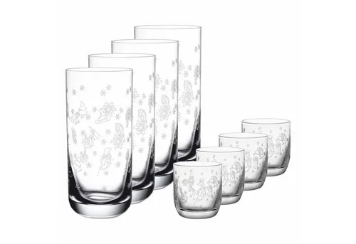 Villeroy & Boch Toy's Delight Bargläser-Set 8-teilig – Eleganz für Ihre Hausbar - Das 8-teilige Bargläser-Set von Villeroy & Boch kombiniert festliche Eleganz mit hochwertigem Kristallglas. Ideal für Cocktails und Spirituosen, spülmaschinenfest und perfekt für jeden festlichen Anlass.