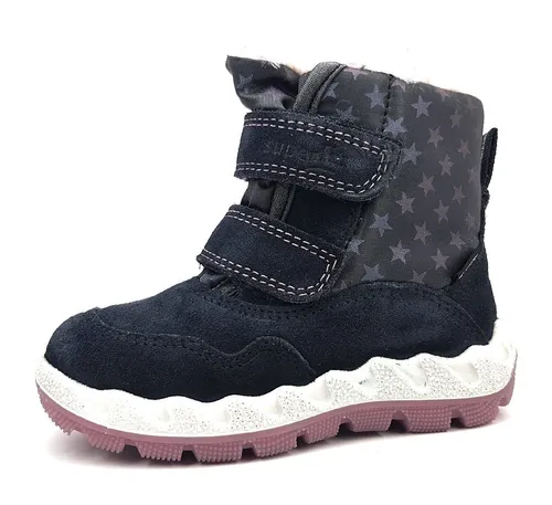 Superfit Icebird - warme Gore-Tex Schneestiefel für Mädchen, GRAU/ROSA 2010, 22 EU - Stiefel für Mädchen mit wasserfestem Gore-Tex-Material und warmem Futter, ideal für kalte Wintertage und unbeschwerte Abenteuer im Schnee.