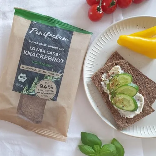 Low Carb Knäckebrot Rosmarin BIO *
