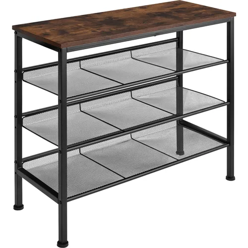 TecTake Schuhregal Wolverhampton in braun von tectake