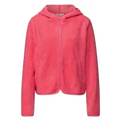 Street One Teddy-Jacke mit Kapuze Striking Coral 36