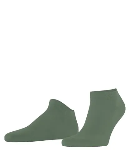 FALKE Herren Sneakersocken Cool 24/7 M Sn Baumwolle kurz einfarbig 1 Paar, Grün Sage 7538, 45-46