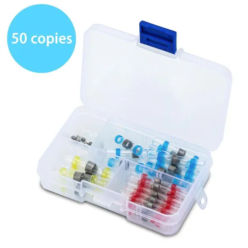 Lötverbinder in 4 Größen Schrumpfschlauch Set Lötmuffen Schrumpfverbinder