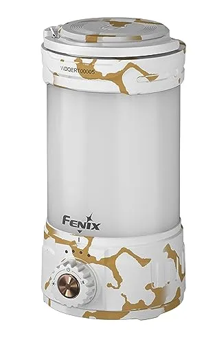 FENIX CL26R Pro LED Campingleuchte - USB Anschluss White Marble - Taschenlampen - Leistungsstarke LED Campingleuchte mit USB Anschluss, ideal für Camping und Outdoor-Aktivitäten.