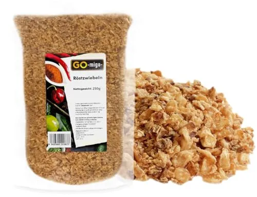 0,25kg Röstzwiebeln 250g Zwiebeln geröstet EXTRA Crunchy