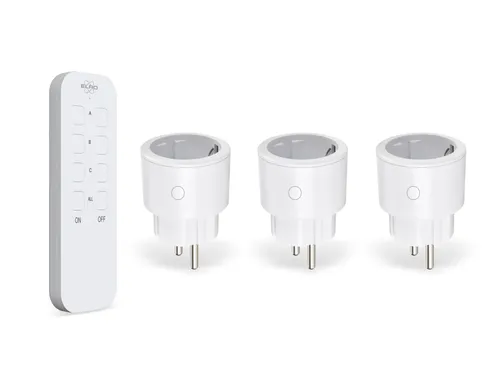 ELRO Smarte Funksteckdose 3er Set mit Fernbedienung