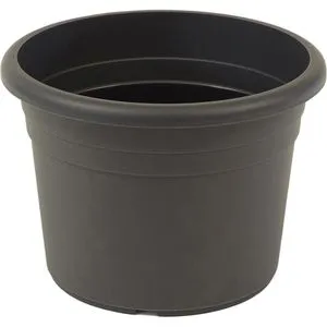 Greemotion Pflanztopf Fiona, 26 Liter, 45 x 45 x 31,6 cm, anthrazit, aus Kunststoff