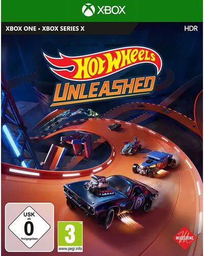 Hot Wheels Unleashed für Xbox One - Rasante Rennspiel-Erfahrung mit kreativem Streckenbau, 2-Spieler-Splitscreen und 12-Spieler-Online-Modus für grenzenlosen Fahrspaß!