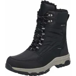 JOSEF SEIBEL Davos 52 Stiefel für Damen – Schwarz - Wanderschuhe mit traditioneller Strobel-Machart, wasserdicht und warm gefüttert. Perfekte Passform und herausnehmbare Innensohle für individuellen Komfort – ideal für modebewusste Frauen in der kalten Jahreszeit.