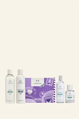 The Body Shop Florals & Frost White Musk® Big Gift Edt 60 ml, Nebel, Duschgel 250 ml