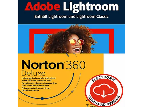 ADOBE LIGHTROOM 1TB 1Y + NORTON DELUXE 50GB 1U - [Multiplattform]