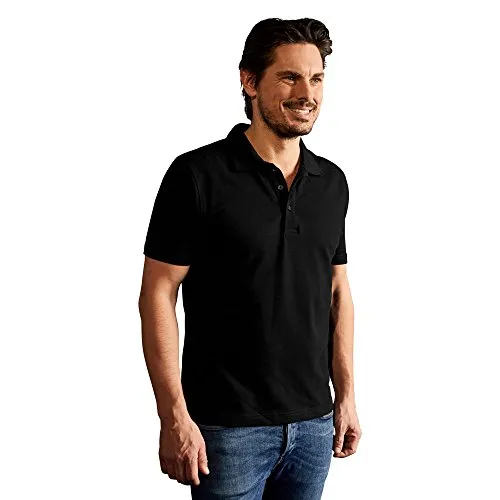 Premium Poloshirt Herren, Schwarz, M
