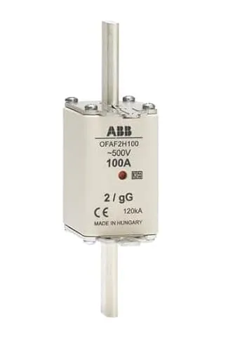 NH-Sicherung OFAF2H125 125A 500V GG - Sonstige Elektroinstallationsartikel, zuverlässiger Schutz mit 125A, ideal für AC/DC Anwendungen und höchste Sicherheit durch gL/gG Betriebsklasse.