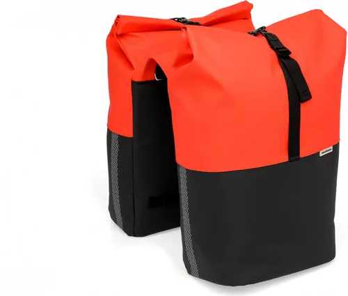 New Looxs Nyborg Double MIK Fahrradtasche - Hochwertige Fahrradtasche mit zusätzlichem Komfort, hält kühl und bequem für lange Fahrten.