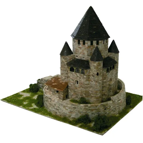 AEDES ARS Steinbaukasten Turm - La Tour Cesar - Gebäude-Bausatz mit hochwertigen Steinblöcken, ideal für kreative Bauprojekte und detailgetreue Nachbildungen.