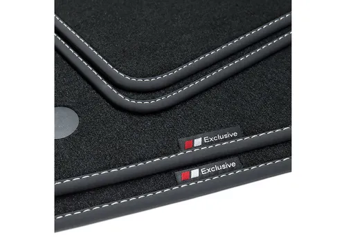 tuning-art Auto-Fußmatten BEF967 für Mercedes E-Klasse W213/S213 2016- - Passgenaues Fußmatten-Set aus hochwertigem Velours mit rutschfestem Befestigungssystem. Exzellente Verarbeitung und modellspezifische Passform für maximalen Komfort und Schutz.