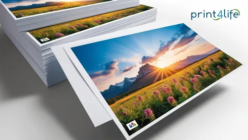 Blatt DIN A4 128g/m² Fotopapier Selbstklebend Premium matt Photopapier 100